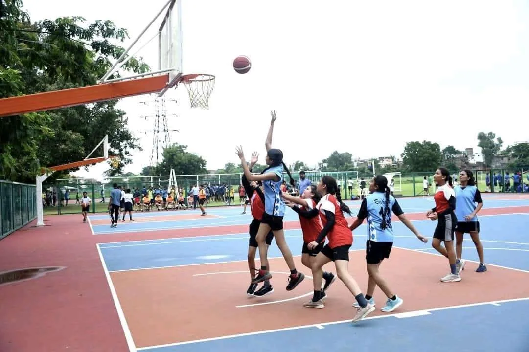 Youth academy basketball training and match development