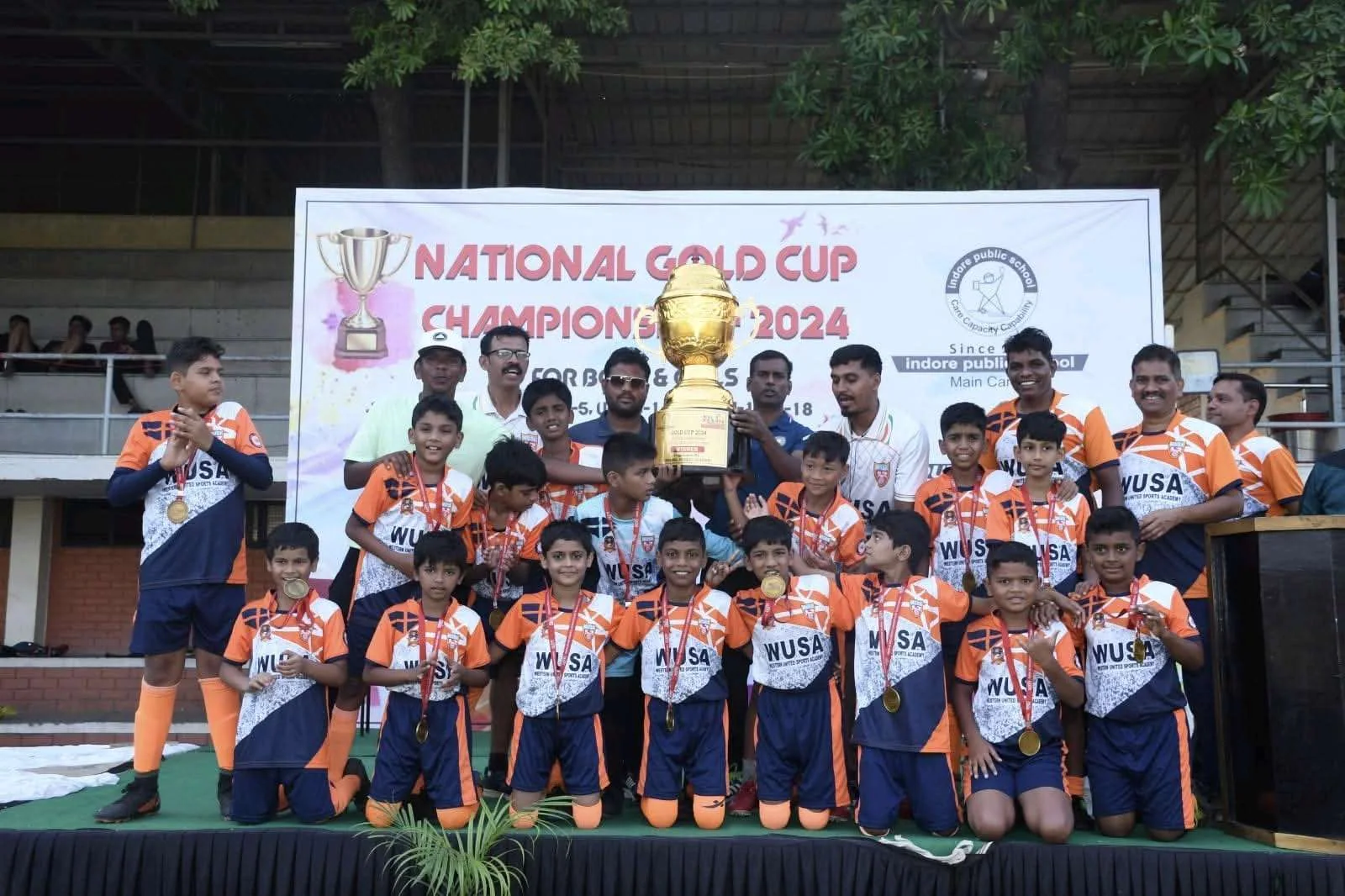 National Gold Cup football champions