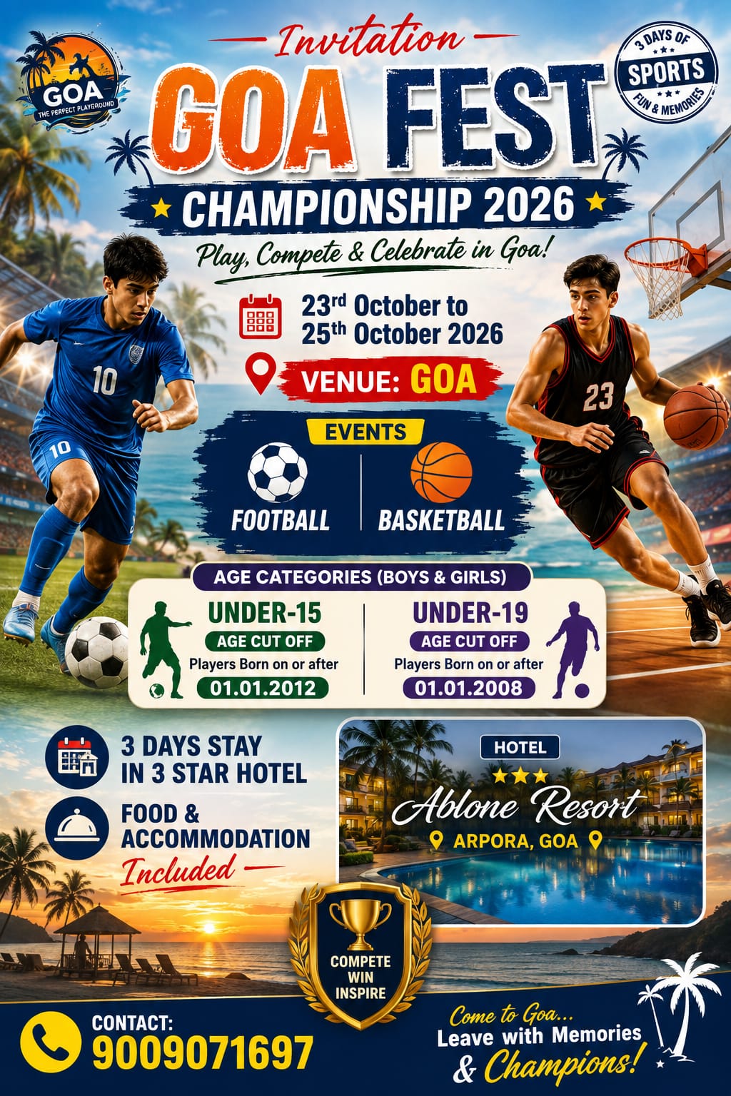 Invitation Goa Fest Championship 2026