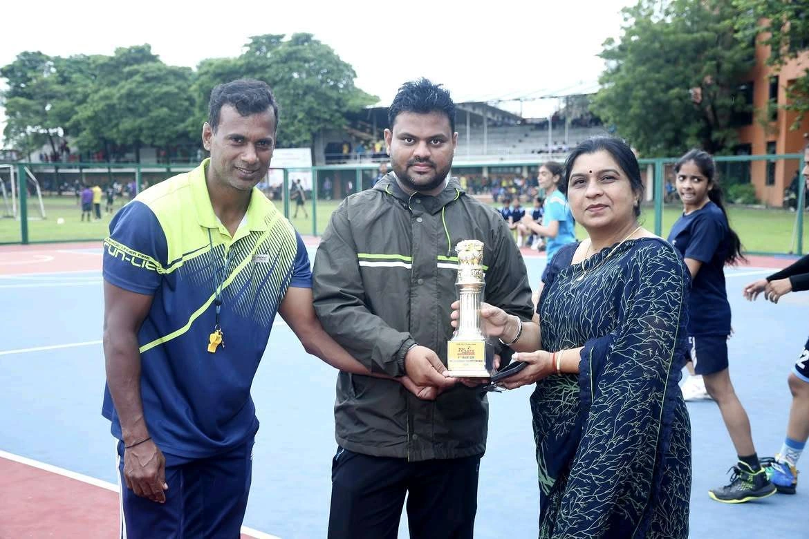 Official trophy presentation