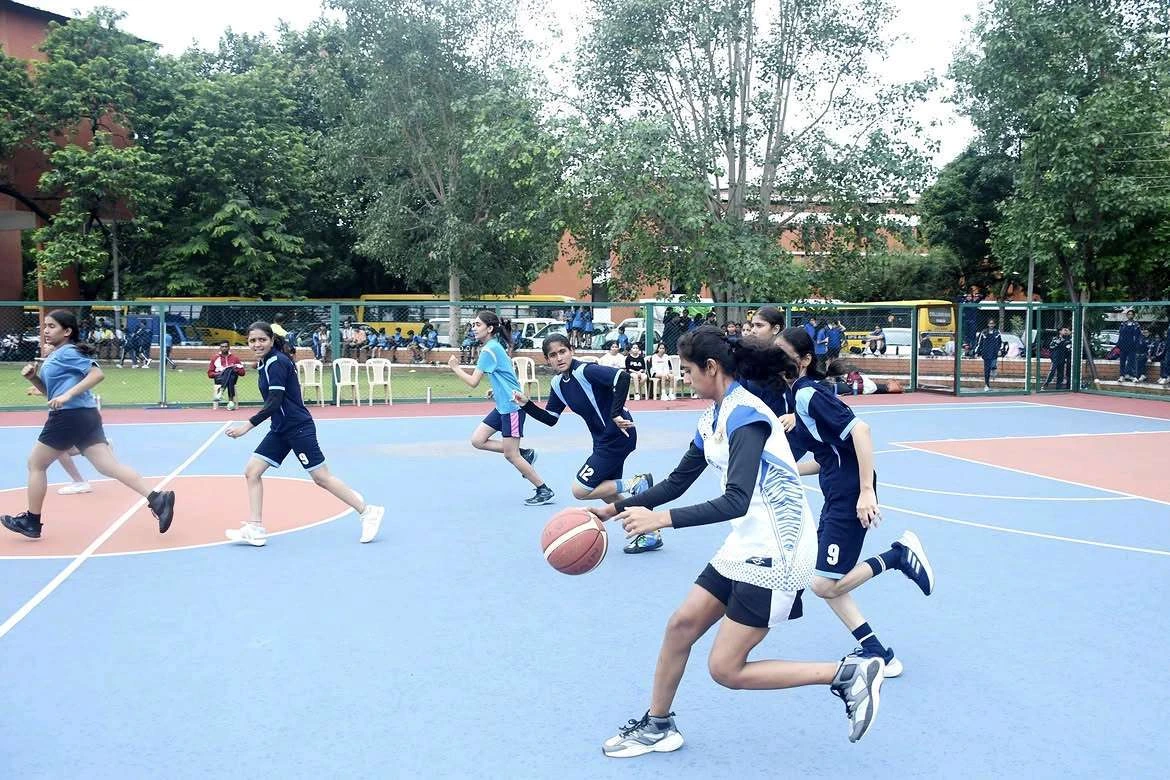Girls basketball transition