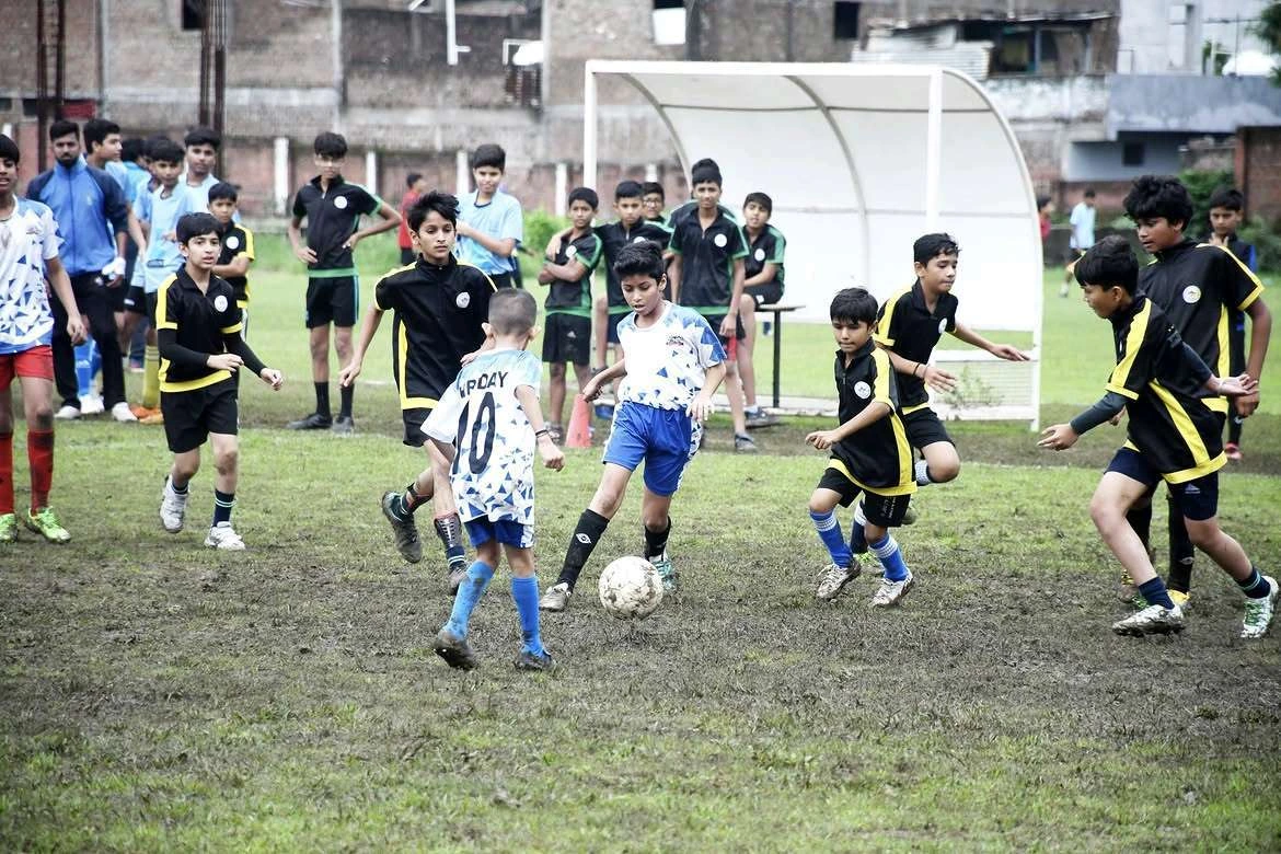Junior football competition